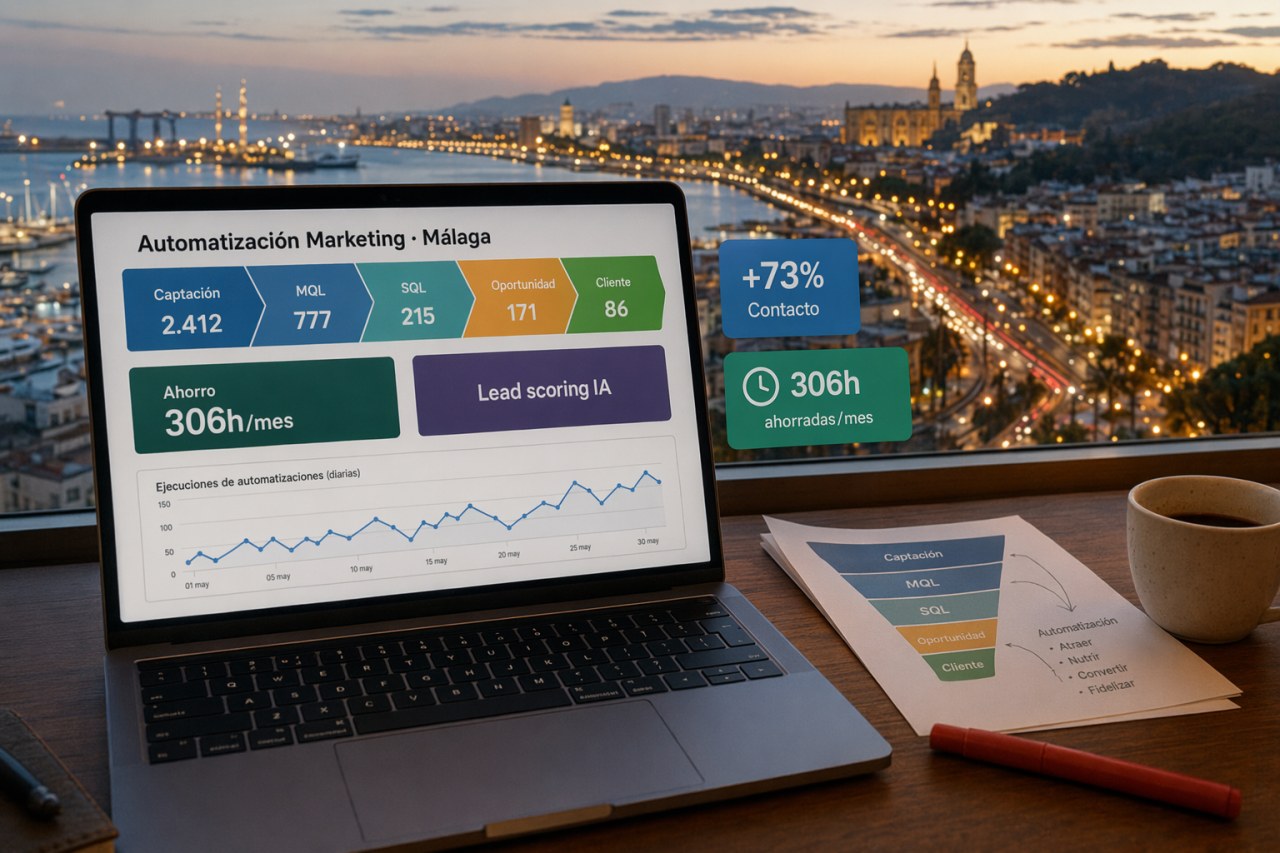 Automatización en Málaga — Automatización de Procesos con IA en Málaga