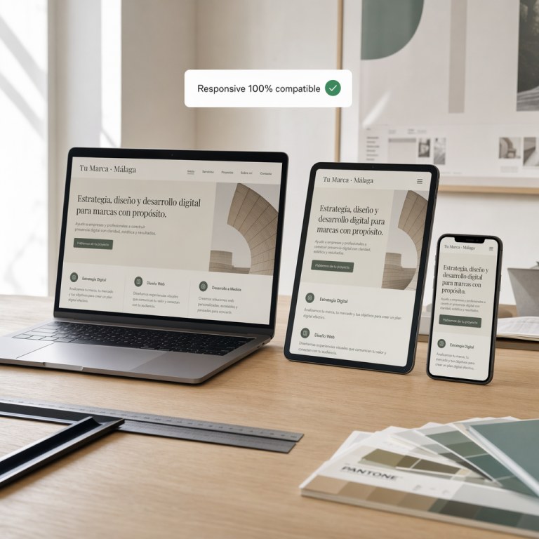 Diseño Web en Málaga — resultados y estrategia