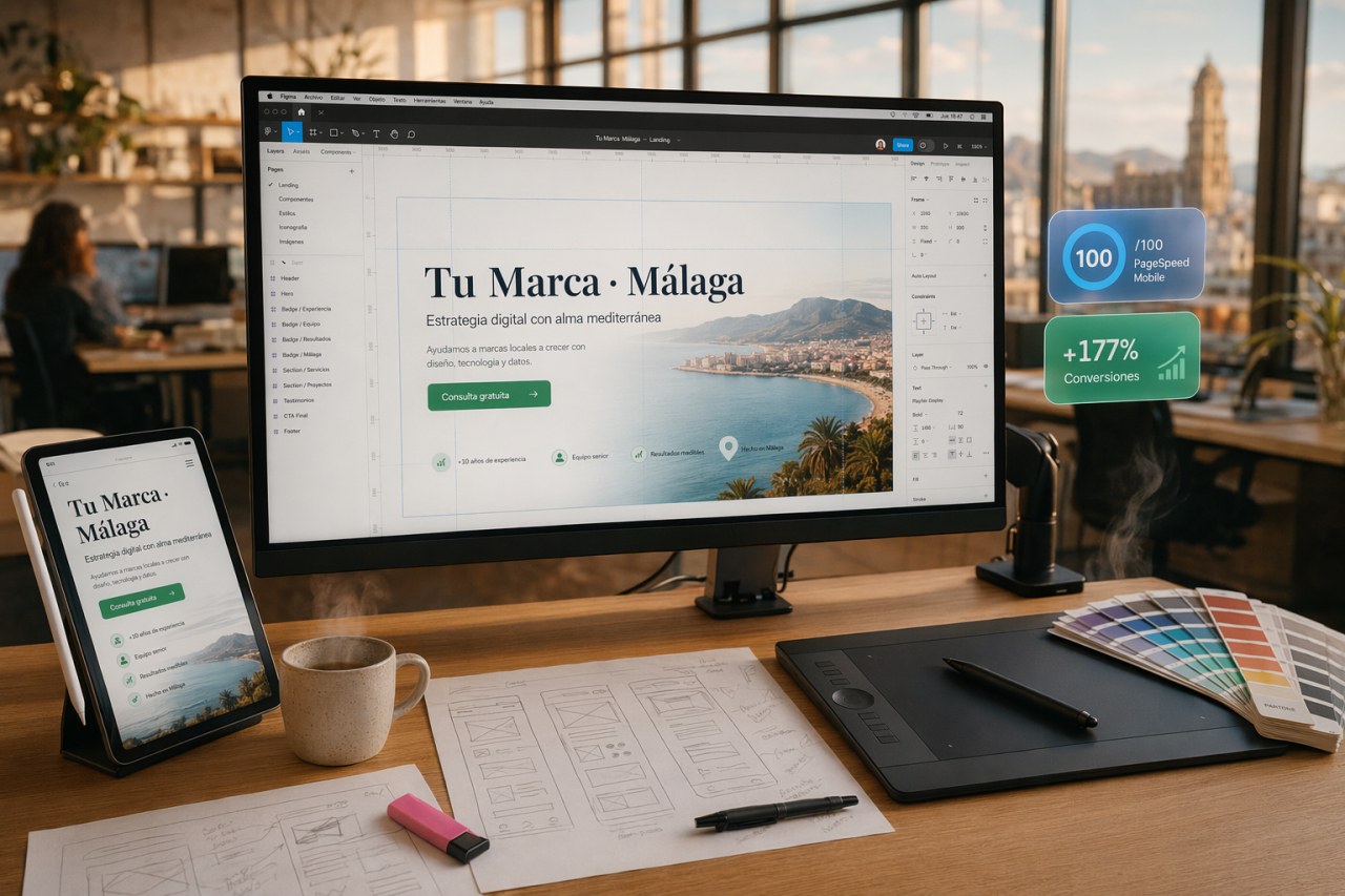 Diseño Web en Málaga — Diseño Web Profesional en Málaga — Páginas que Convierten