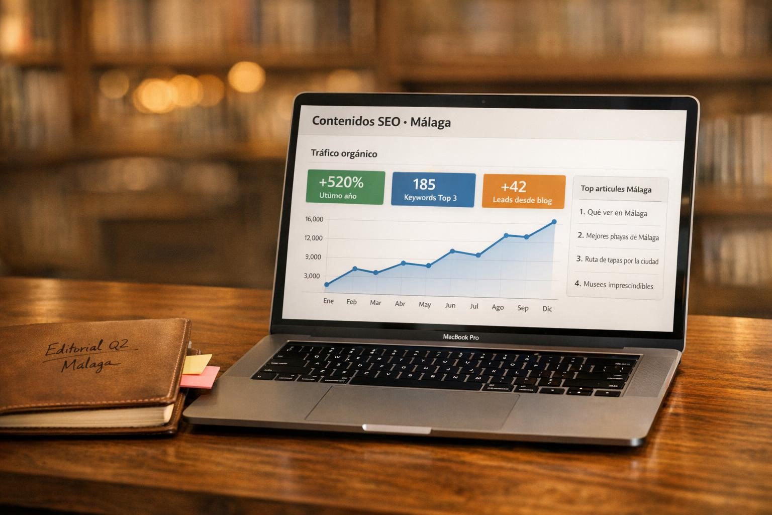 Contenidos en Málaga — Marketing de Contenidos en Málaga — Contenido que Posiciona y Convierte