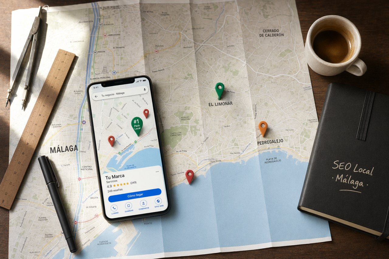SEO Local en Málaga — Top 3 del Pack Local de Google Maps en Málaga y Costa del Sol