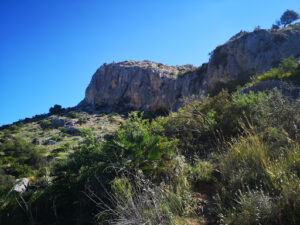 Llano de las abejas subida Oeste