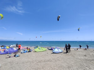 Zona Kitesurf Málaga ( canal deportes acuáticos )