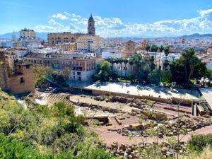 Pasarela-mirador de la Alcazaba