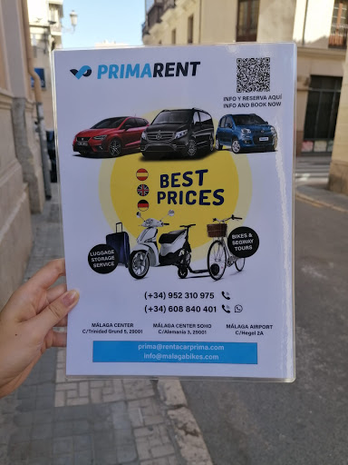 Prima Rent a Car & Bike Malaga Center