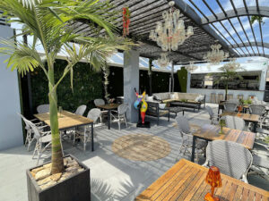 Terraza Málaga centro - Le RoofTop Mariposa hotel