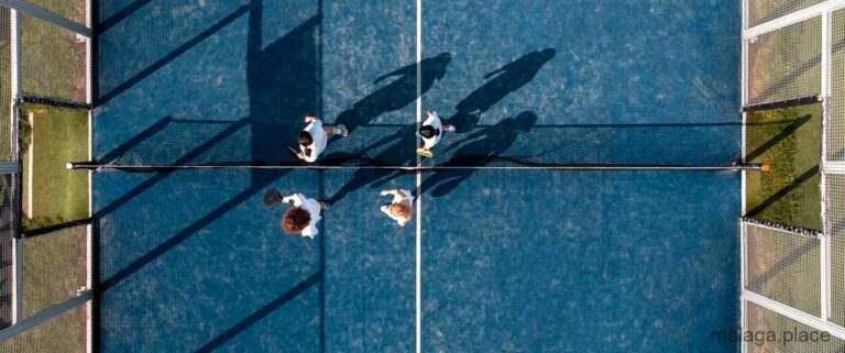 Las 4 mejores pistas de pádel indoor en Málaga