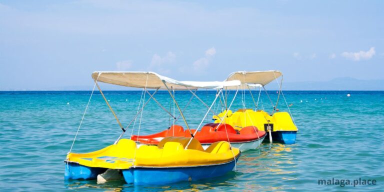 Los 4 hidropedales para alquilar en Málaga