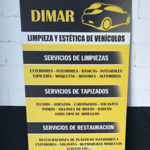 DIMAR limpieza ,estética ,chapa y pintura del vehículo